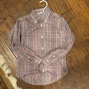 Brooks Brothers Red and Blue Checkered Shirt